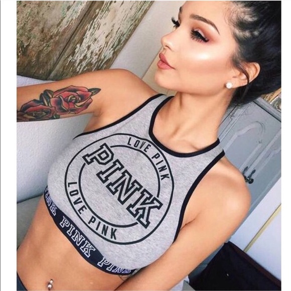 Victoria's Secret Other - Vs High Neck Racerback Sports Bra